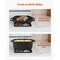 3.5QT Black Enameled Cast Iron Oven Safe Dutch Oven with Lid and High Temperature Resistance